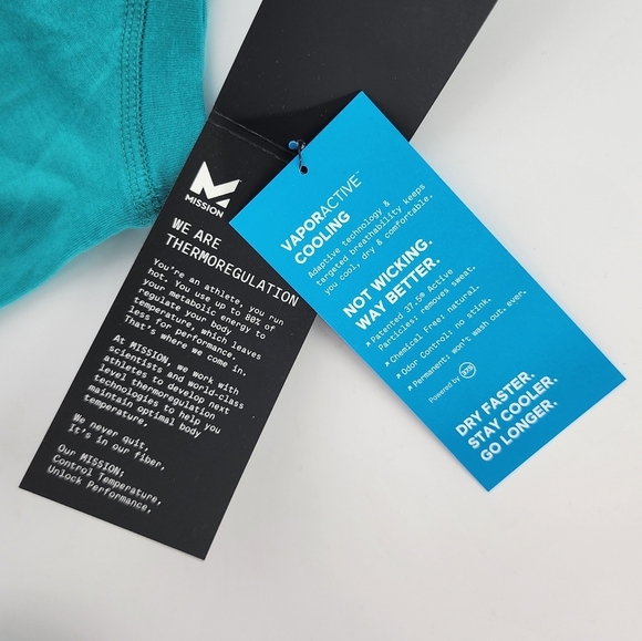Mission NWT Vaporactive Conductor Tank Top XS - Picture 7 of 10